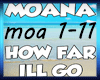 Moana - How Far