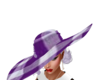 Wickid Purple Check Hat