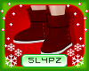 !!S Kids Santa Boots Red