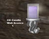 CD Candle Wall Sconce 1