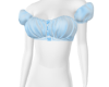 ruffle top blue