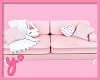 Pink bunny sofa ♡