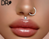 DR-  Silver nose ring &