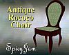 Antq Rococo Chair green