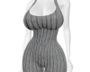 Grey Knit Body Suit