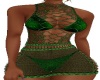 green fishnet dress rll
