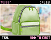 #. Green Backpack