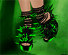*Toxic G Spike Sandals
