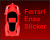 Ferrari Enzo Sticker