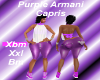 Purple  Capris Xbm