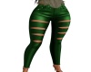 {LS} Green Leather Pants