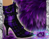 MCC© Plaid Heels Purple
