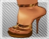 *PF*Bronze Sassy Sandals