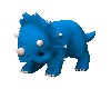 Triceratops blue