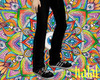 black pants + shoes