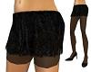 Black Sheer Skirt leggin