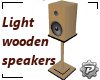Speakers of light wood