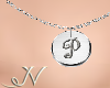 N. P Initial Necklace