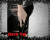 F | Black Devil Tail PVC