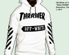 THRASHER OFF WHITE