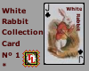 White Rabbit card nº 1