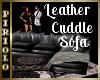 Leather Cuddle Sofa