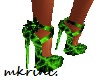 Eletric Green Heels