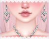 𝓶. heart earrings <3