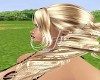 Blonde hair gold
