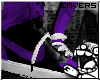 [E] *Kicks purple