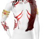 !V Hades Red Toga Top