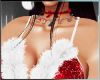 UQ* X-MAS FUR DRESS