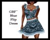 GBF~Blue Flip Dress