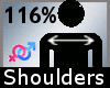 Shoulders Scale 116% M A