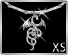 X.S. Dia Dragon Necklace