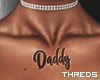 Daddy Chest Tattoo F