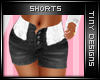 *T Lacey Shorts Black