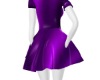 Purple Latex Dress M