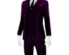 Purple Suit 3 piece