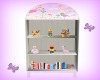 Nursery girl Toy shelves