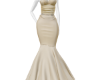 Beige Elegant Gown