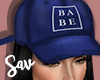 s| Blue Babe Snapback