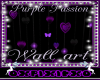 purple passion wall art