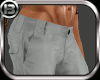 !B! Grey Khaki Shorts