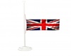 Half Mast Brit Flag