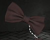 ® Ruffle Hairpin Brown