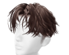 chocolate messy hair