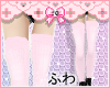 ☾ Long Socks ~ Pinku
