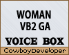 Woman Voice VB2GA