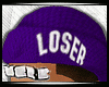 V/ LOSER Skully Purple